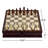 Prodigy 19-in Wooden Chess and Checkers Set