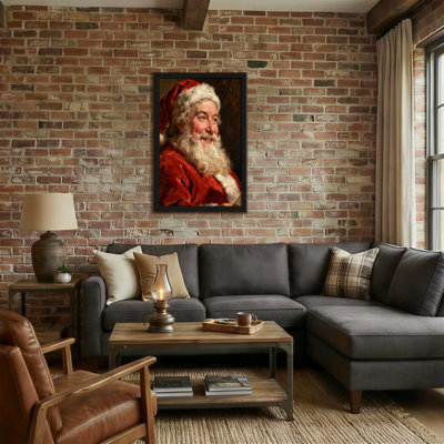 Noël, père Noël, art classique de Noël