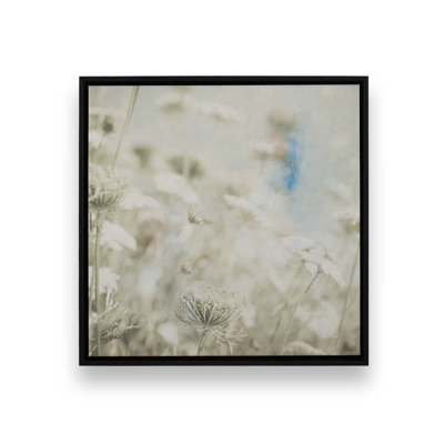 Pastel Wildflower Whispers I Canvas Print