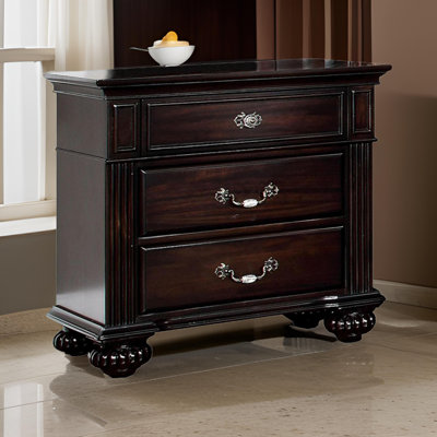 Table de chevet 3 tiroirs Goodell