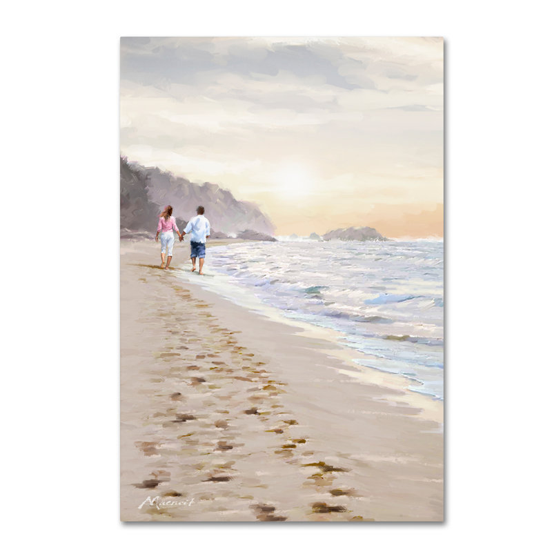 «Golden Tide» par Armand, reproduction sur toile, H 24 po x l 16 po x P 2 po