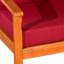 Chaise d'appoint simple, chaise de patio avec coussin-112429834