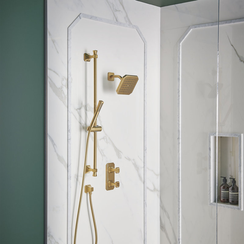 Belshire Personal Shower Faucet, Satin Brass