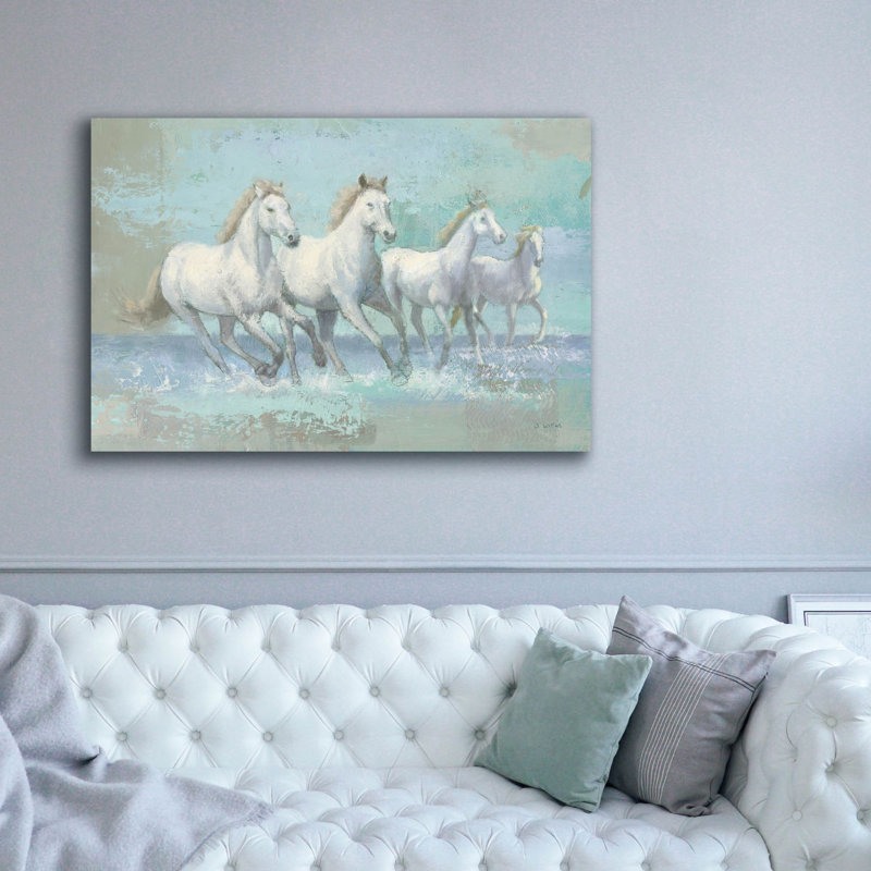 «Run Wild C 1» par James Wiens, art mural sur toile, H 40 po x l 60 po