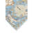High-Quality Hand-Knotted Light Blue Area Rug-116500758