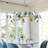 Burness 15-Light Metal and Glass Linear Sputnik Chandelier-92644742