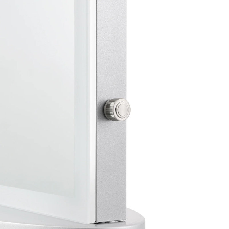Miroir de salle de bain Duchess Pro Hollywood, Argent