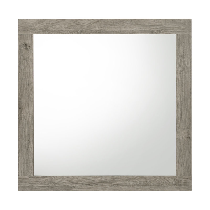 Mirror, Light Gray Finish
