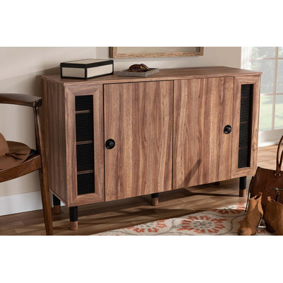Armoire de rangement pour chaussures 16 portes Mareshah