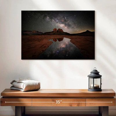 Voie Lactée Oberle et piscine réfléchissante Sedona
