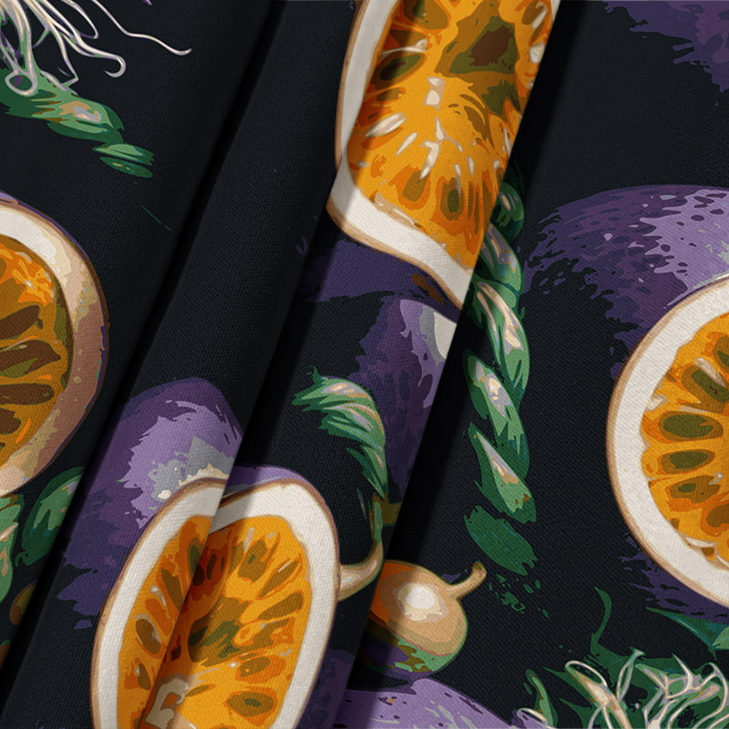 Tapisserie murale Fruit Passion Fruit, 68 po x 80 po