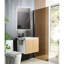 Single Bathroom Vanity with @Solid + Manufactured Top