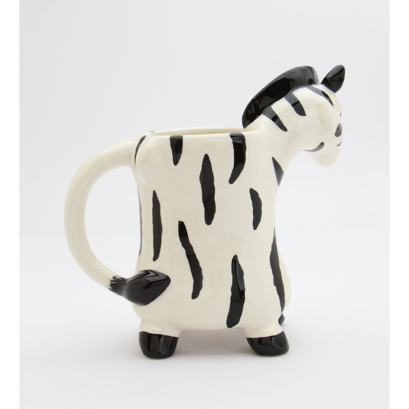 Fine Ceramic Zebra Mug