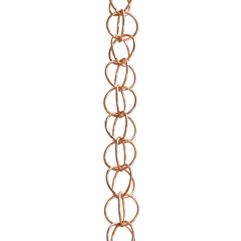 Rallonge de gouttière de remplacement pour gouttière Pure Copper Ring
