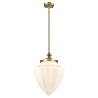 Luminaire suspendu géométrique unique 1 lumière
