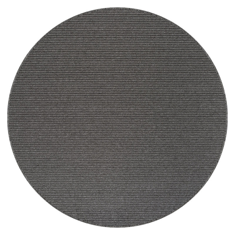 Arturas Non-Slip Area Rug, Round 6'