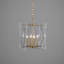 Tessa 4 - Light Metal Chandelier