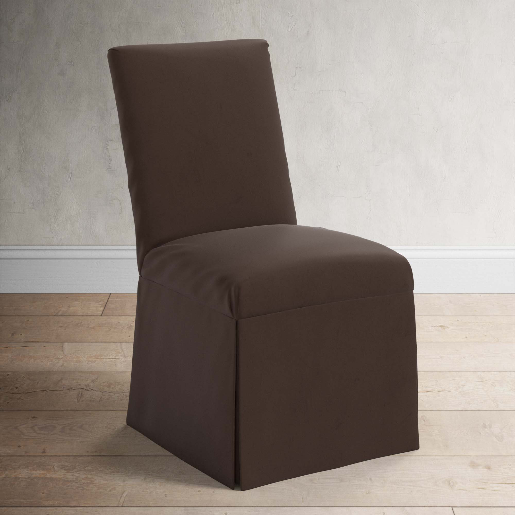 Ivanka Parsons Dining Chair, Classic Chocolate Velvet