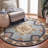 Molter Bergama Hand Tufted Wool Oriental Rug-1199994587