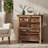 Camran 6 Drawers Antique Solid Wood Cabinet