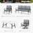 Tapasi Outdoor Patio Conversation Furniture Set-140636229