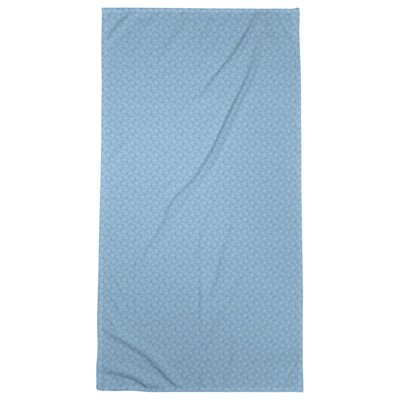 Serviette de bain hexagonale classique en treillis
