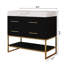 Single Bathroom Vanity with Engineered Stone Top
