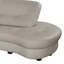 Maura Genuine Leather Curved Corner Sofa -543532021-543532018