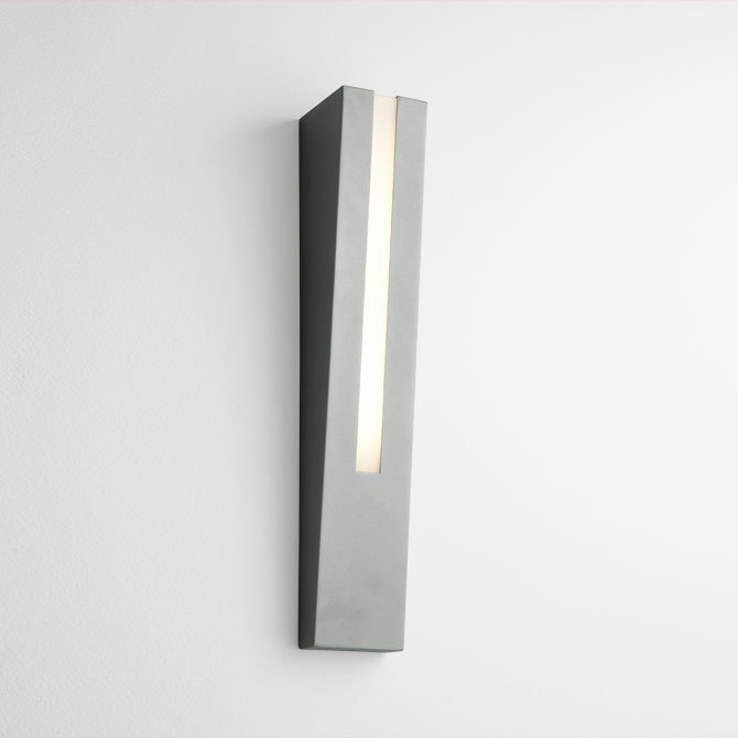 Plafonnier encastré d'extérieur 1 lumière Karme, Gris