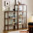 Brown Solid  Wood Display Cases
