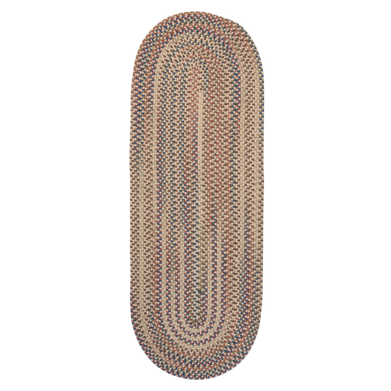 Tapis réversible Kipton - Naturel, Ovale de 5 pi x 7 pi