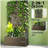 Trellis Planter,Efficient Drainage Planter Box,Spacious Metal Planter Box