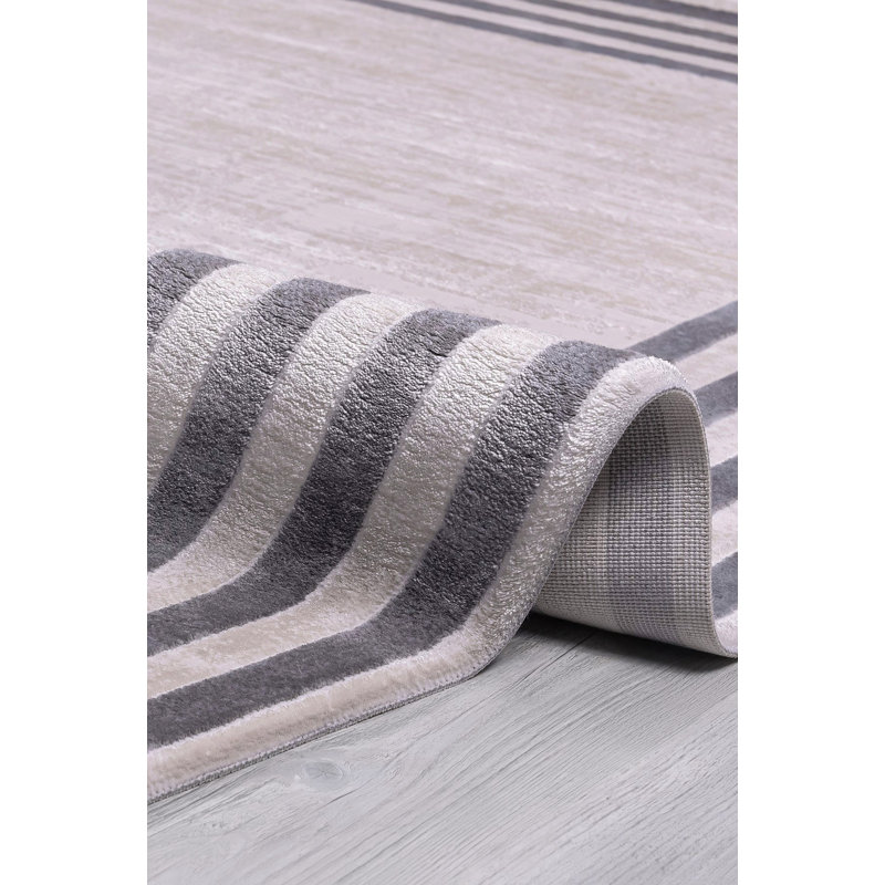 Naysa Solid Colour Area Rug, Runner 100 x 300cm