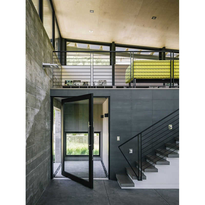 Simple Pivot Iron Door, 80"H x 48" W