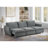 Chenille Power Sofa With Sleeper