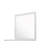 Shaker Metallic White Mirror 