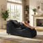 Chaise longue ergonomique en similicuir-1175335472