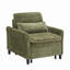 Fauteuil club en velours côtelé-1236906594