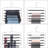 Nevaen Metal Non-Slip Cascading Hanger