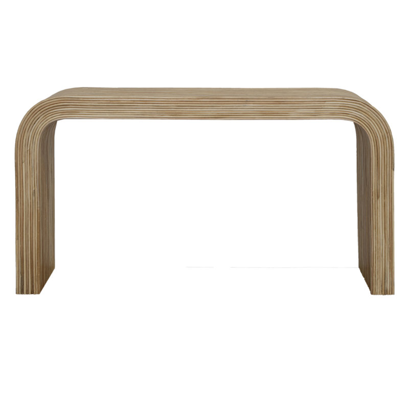 Bahia 60'' W Console Table, Brown/Natural