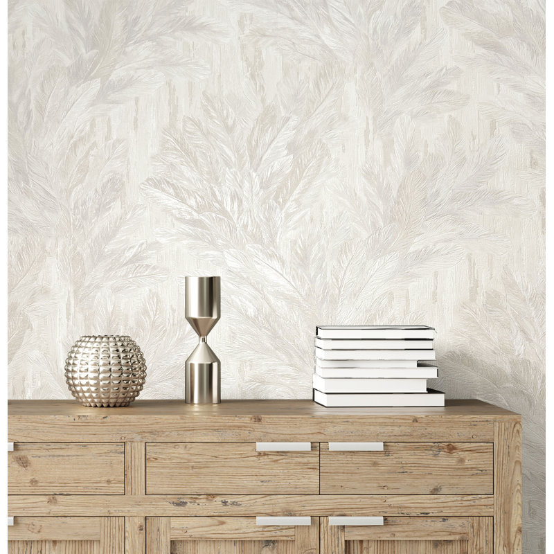 10m x 53cm Wallpaper Roll, White