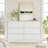 6-Drawer Dresser for Bedroom, Handle-Free Modern Storage Cabinet, Large Capacity Chest with Smooth-Glide Drawers-1936121533