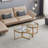 2 - Piece Glass Top Living Room Table Set