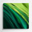 Gradient Abstract 19, art mural en métal vert-2127055988