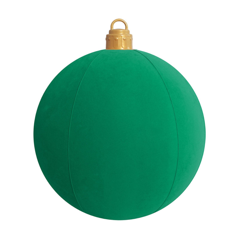 Boule de décoration de Noël Boule de Noël gonflable d'extérieur 60cm, Green