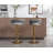 Cvetil Swivel Upholstered Adjustable Height Counter Stool with Metal Frame-2053695588-2065443449