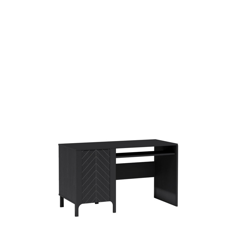 MALUMI Computer Desk, Black Painflow