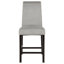 Coad Velvet Upholstered Counter Chair Grey-15331790