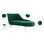 Chaise longue en velours Margo-1182622604