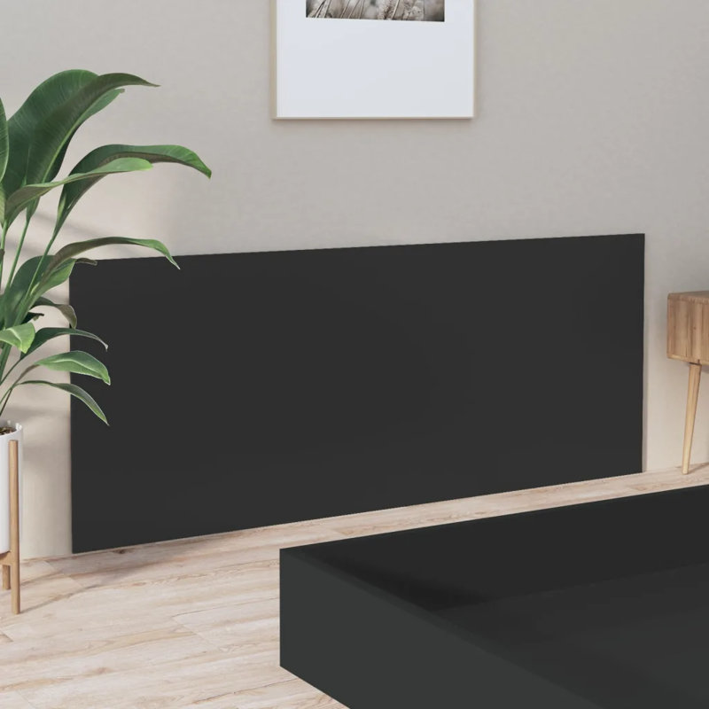 Jamale Headboard, Black, Super King (6')